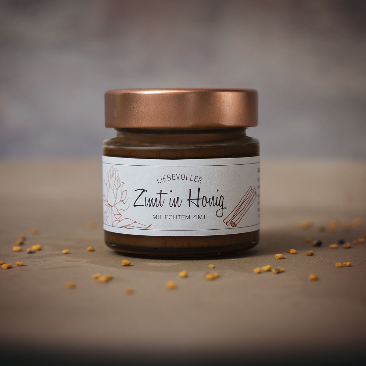 Zimt in Honig 125g – Honigatelier.at